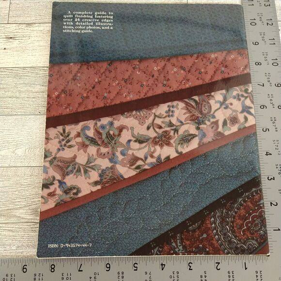 Vtg 1987 - Happy Endings Finishing The‎ Edges of Your Quilt - Patchwork Place - Picture 2 of 13